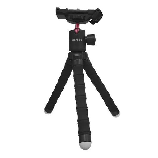 سه پایه گوشی موبایل تاشو 33 سانتیمتری پورودو PD-TRPH-BK - تصویر 3