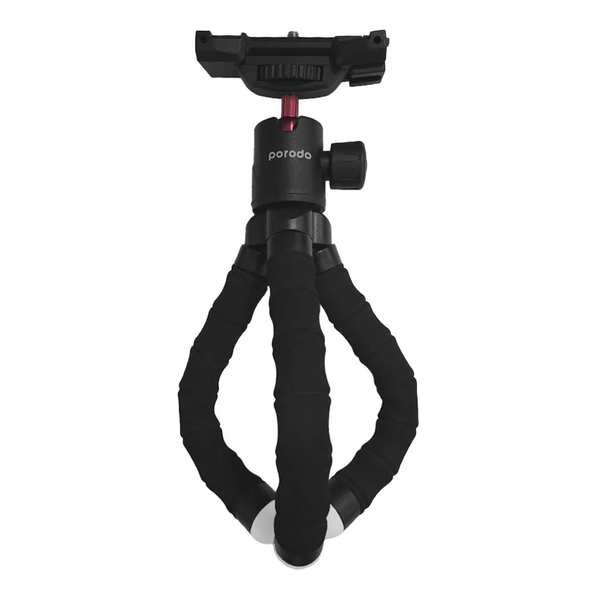سه پایه گوشی موبایل تاشو 33 سانتیمتری پورودو PD-TRPH-BK - تصویر 5