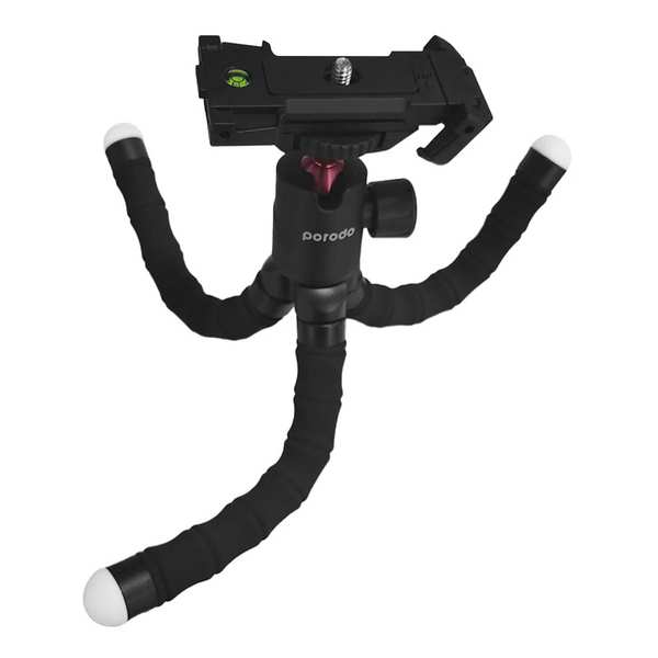 سه پایه گوشی موبایل تاشو 33 سانتیمتری پورودو PD-TRPH-BK - تصویر 6