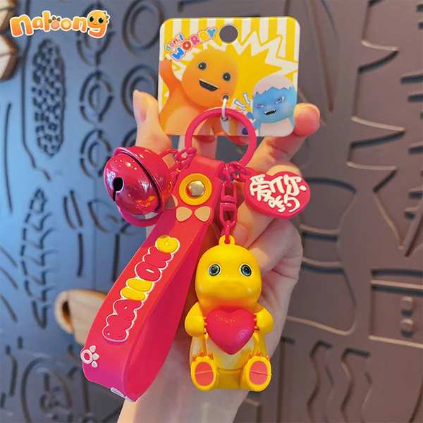 جاکلیدی فانتزی و آویز کیف طرح اژدها