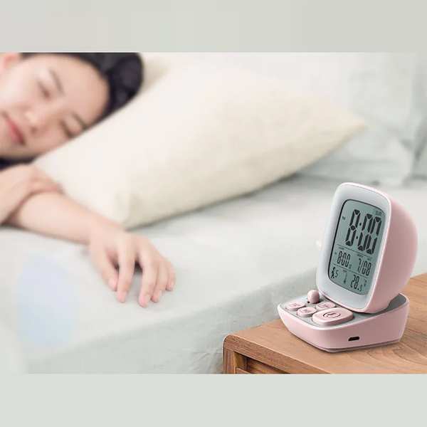 ساعت زنگ‌دار صوتی رومیزی شارژی GW-8152 - تصویر 2