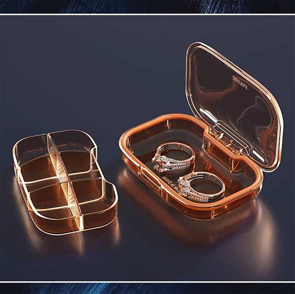 بهداشت و سلامت عمومی سازمان دهنده قرص مهرو موم شده 6 عددی اسکاتولا 6-piece برند متفرقه - تصویر 8