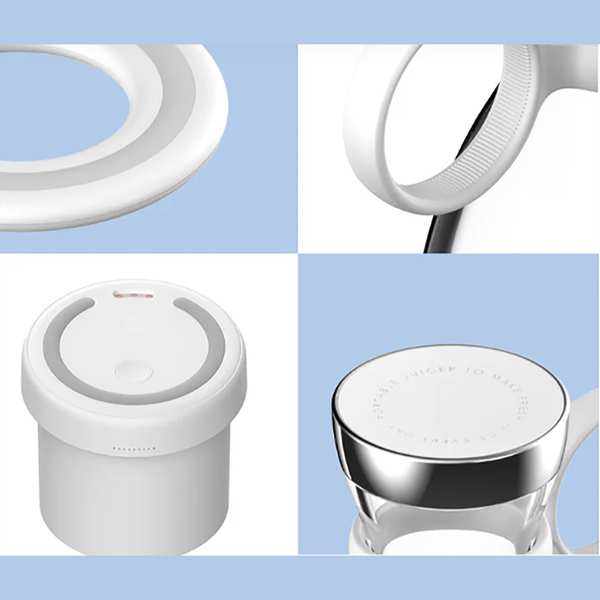 شیکر و آبمیوه گیری شارژی قابل حمل 350 میلی لیتر 214B - تصویر 12