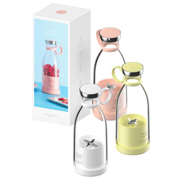 شیکر و آبمیوه گیری شارژی قابل حمل 350 میلی لیتر 214B - تصویر 8