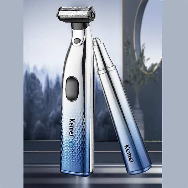 ماشین اصلاح موی بدن، صورت و بینی شارژی کمی KM-3236 - تصویر 6