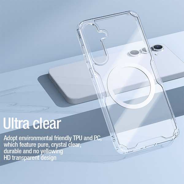 قاب ژله ای مگنتی سامسونگ گلکسی آ 55 نیلکین Nature TPU Pro Magnetic Case - تصویر 14