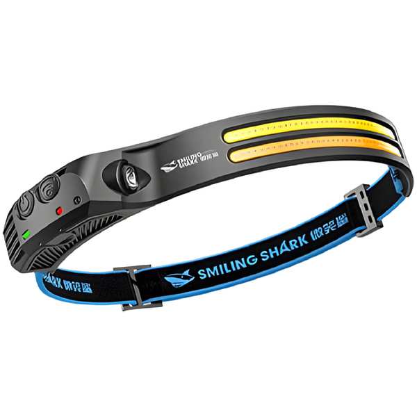 هدلایت 2400 میلی آمپرساعت اسمایلینگ شارک TD-0123B-White/Yellow