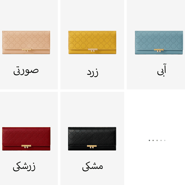 کیف پول زنانه تاشو تائومیک میک Y8078 - تصویر 3