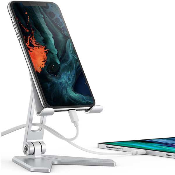 هولدر تبلت و موبایل رومیزی تاشوی قابل حمل P10 - تصویر 5