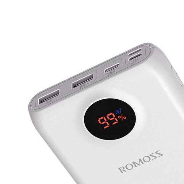 پاوربانک فست شارژ تایپ سی و یو اس بی 20 وات 20000 روموس SW20 Pro - تصویر 3