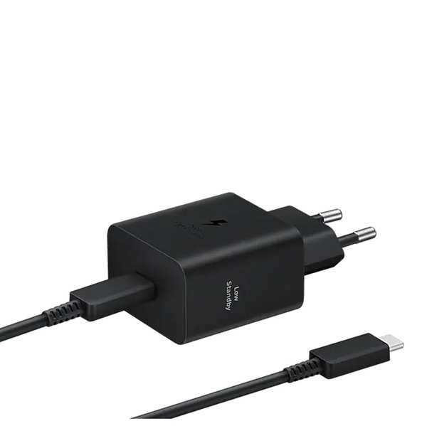 شارژر اصلی تایپ سی 45 وات همراه با کابل 5 آمپر سامسونگ EP-T4511