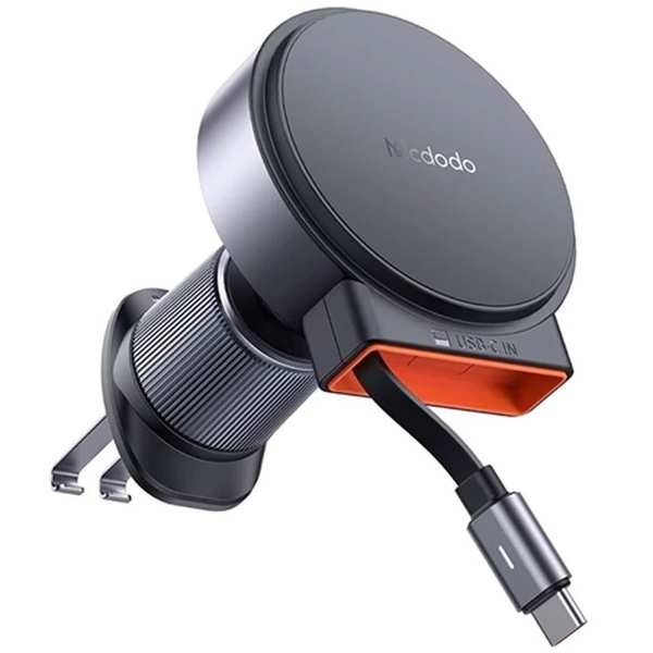 هولدر موبایل و شارژر وایرلس 15 وات مک دودو CH-3000