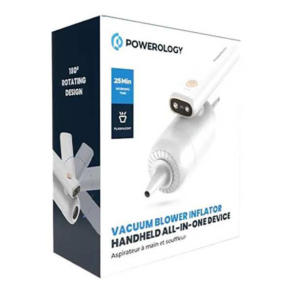 جارو شارژی دمنده 60 وات قابل حمل پاورولوژی PW4N1FCVWH - تصویر 3