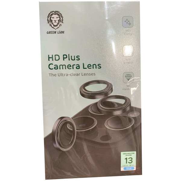 گلس لنز دوربین آیفون 13 و آیفون 13 مینی گرین GNCMHDP13BL - تصویر 10