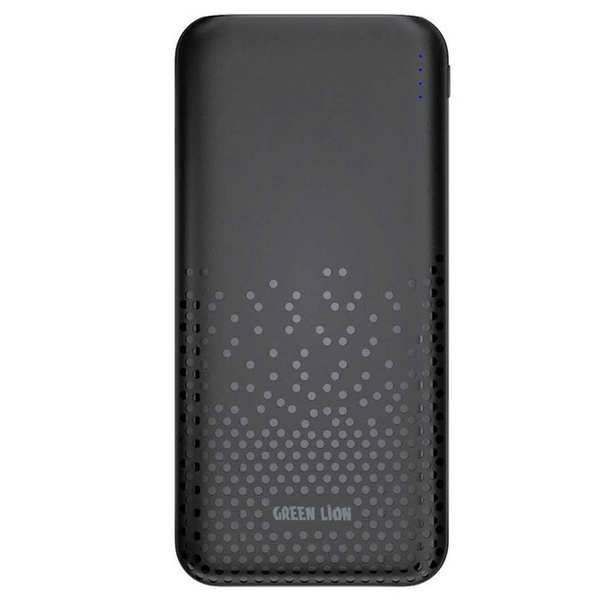 پاوربانک شارژ سریع 20 وات 10000 تایپ سی و یو اس بی گرین GNRME10KPD2BK