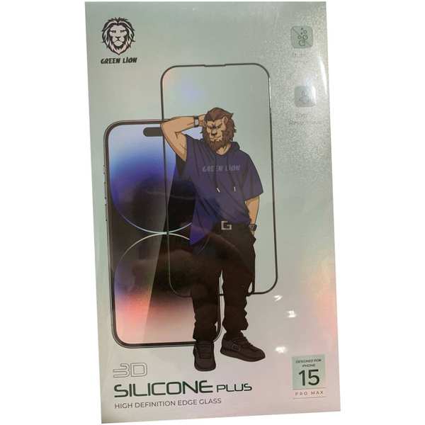 گلس شفاف آیفون 15 پرومکس گرین GN3DSHD15PMCL - تصویر 5