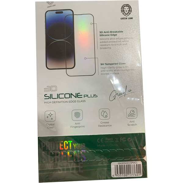 گلس شفاف آیفون 15 پرومکس گرین GN3DSHD15PMCL - تصویر 6