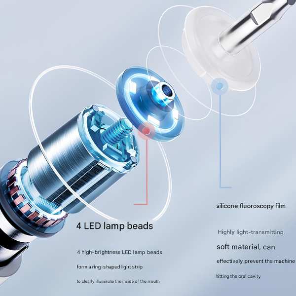 بهداشت دهان و دندان جرم گیر دندان استریل کننده التراسونیک شیائومی T-FLASH Tongshi J5 سفید - تصویر 11