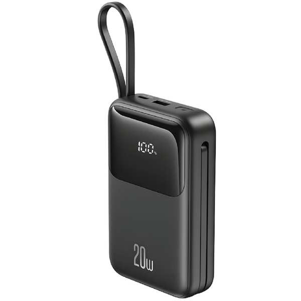 پاور بانک تایپ سی و یو اس بی 20 وات 20000 همراه با کابل تایپ سی و لایتنینگ ایکس او PR234