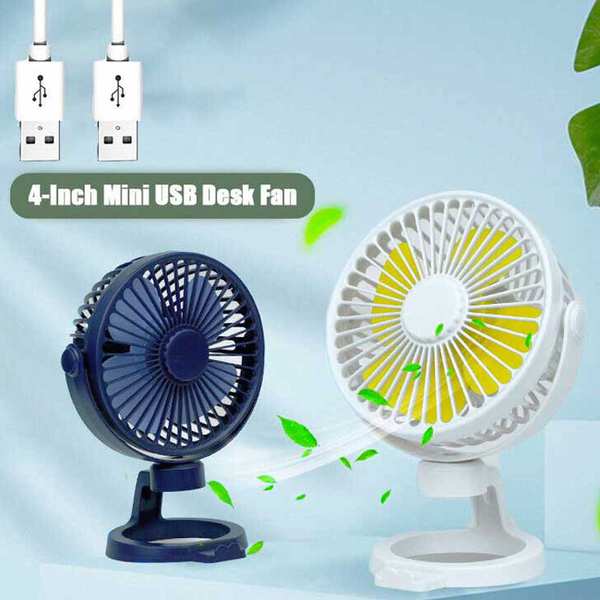 پنکه شارژی رومیزی 4 اینچی و هولدر موبایل ایکس او MF78 - تصویر 6
