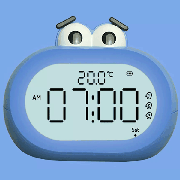 ساعت زنگ دار فانتزی رومیزی شارژی BD-AC-03B - تصویر 19