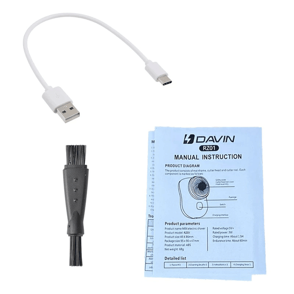 مینی ریش تراش برقی داوین RZ01 - تصویر 5