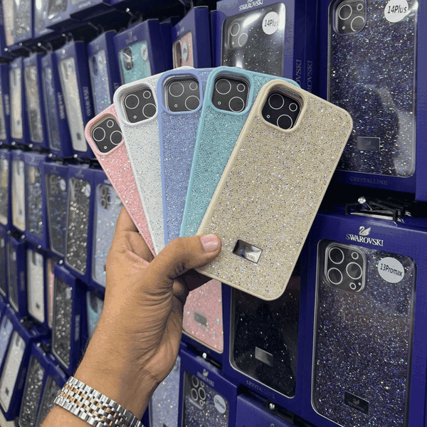 قاب محافظ آیفون 14 راین استون سواروسکی RhineStone - تصویر 3