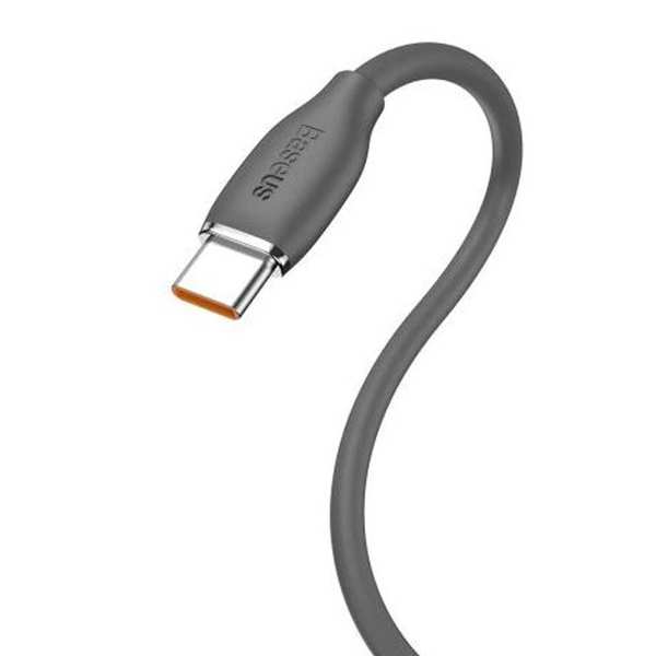 کابل سوپر فست شارژ یواس بی به تایپ سی 100 وات 2 متری بیسوس CAGD010101 - تصویر 9