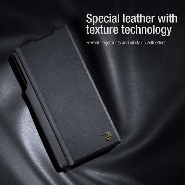 قاب محافظ گوشی سامسونگ گلکسی زد فولد 6 نیلکین Qin Pro Leather - تصویر 14