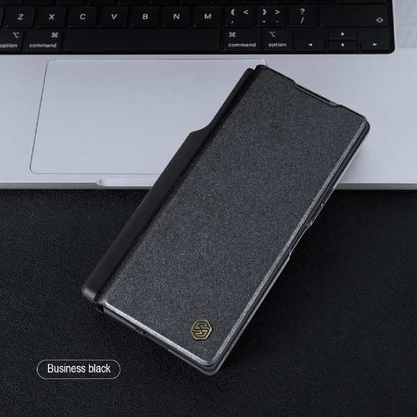 قاب محافظ گوشی سامسونگ گلکسی زد فولد 6 نیلکین Qin Pro Leather - تصویر 16