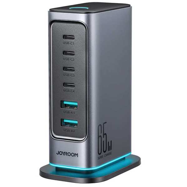 پاورهاب تایپ سی و یو اس بی 65 وات جویروم JR-TCM02