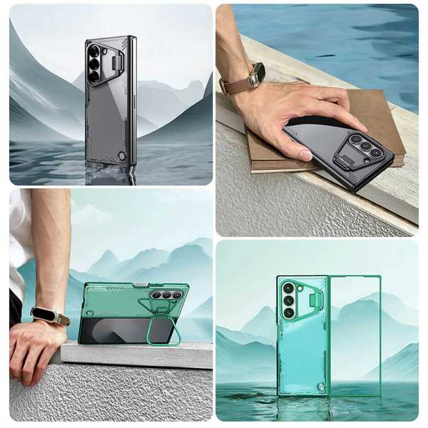 قاب محافظ گوشی سامسونگ گلکسی زد فولد 6 نیلکین Iceblade Fold Camera - تصویر 3