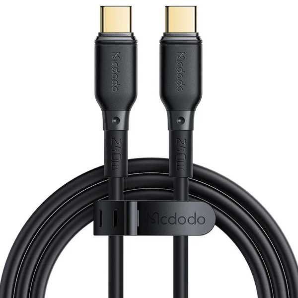 کابل شارژ فوق سریع تایپ سی به تایپ سی 240 واتی 2 متری مک دودو CA-331