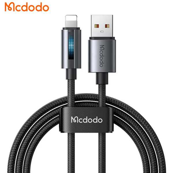 کابل فست شارژ یو اس بی به لایتنینگ 3 آمپر 1.2 متری مک دودو CA-566
