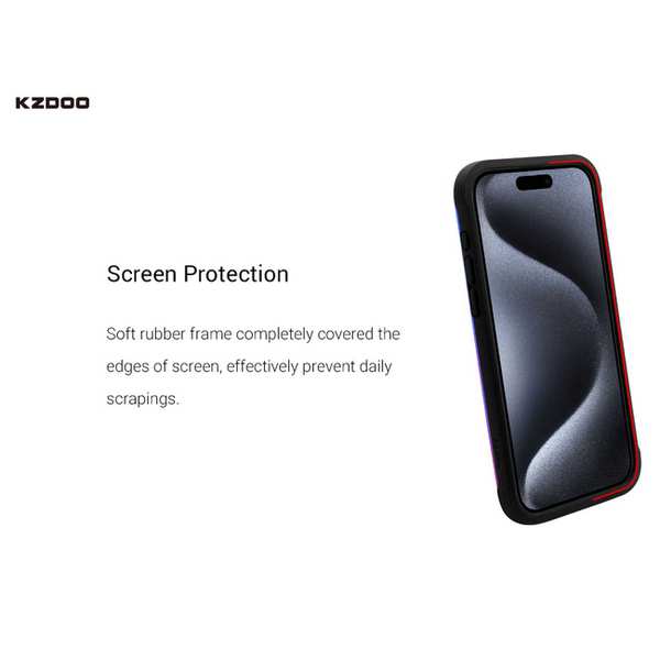 قاب شفاف گوشی آیفون 16 پرومکس کیزددو Ares - تصویر 10