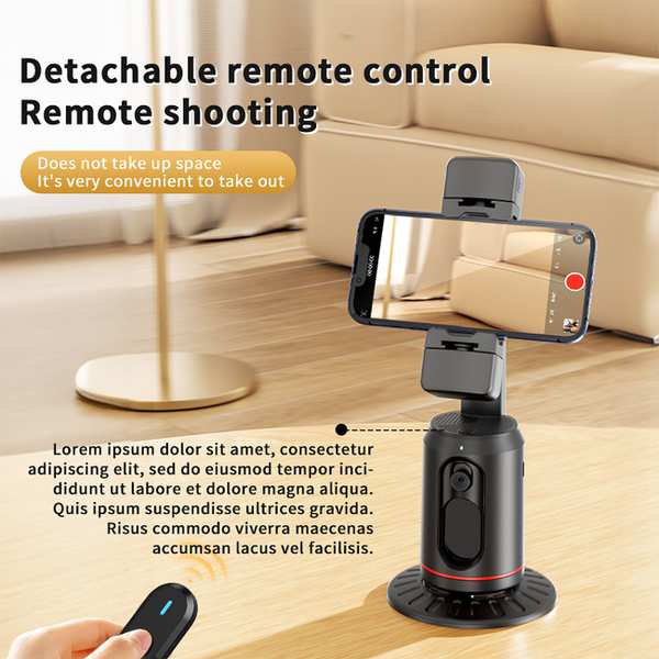 گیمبال و استابلایزر هوشمند ایکس او با قابلیت ردیابی چهره 360 درجه SS16 - تصویر 2