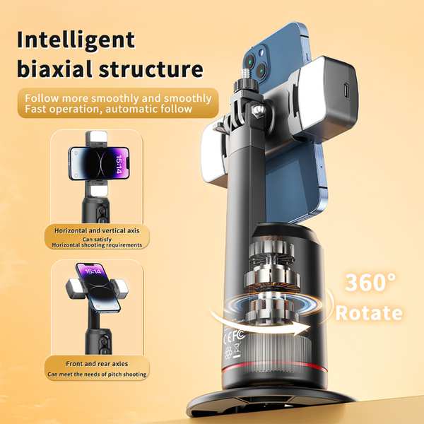 گیمبال و استابلایزر هوشمند ایکس او با قابلیت ردیابی چهره 360 درجه SS16 - تصویر 5