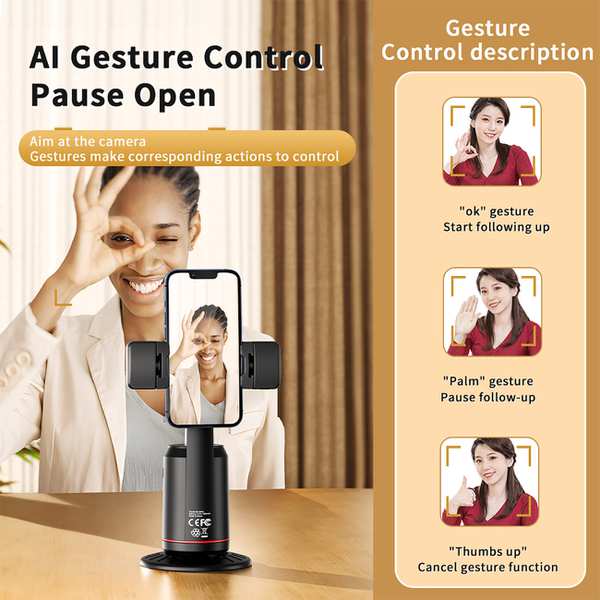 گیمبال و استابلایزر هوشمند ایکس او با قابلیت ردیابی چهره 360 درجه SS16 - تصویر 9
