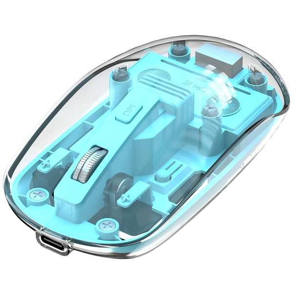 موس بی سیم دو حالته قابل شارژ با طراحی شفاف ایکس او M12