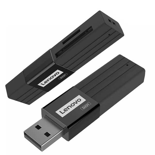 رمریدر Micro SD و SD لنوو Thinkplus D221