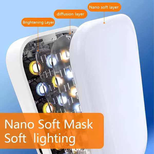 هولدر گوشی موبایل و رینگ لایت شارژی چندکاره D2 PRO - تصویر 6