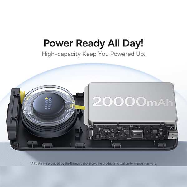 پاور بانک فست شارژ 30 وات 20000 بیسوس P10070902842-00 - تصویر 16