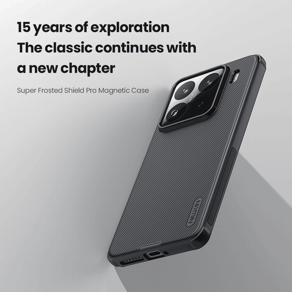 قاب محافظ گوشی شیائومی 15 پرو نیلکین Frosted Shield Pro Magnetic - تصویر 5
