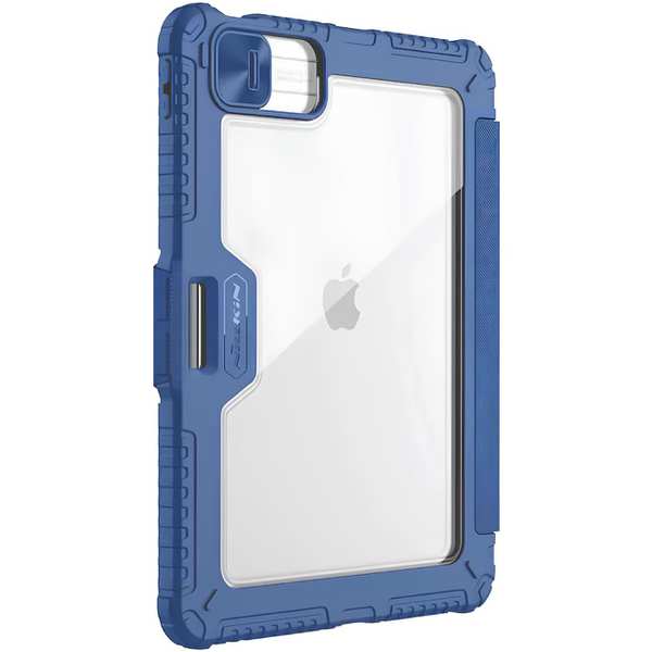 کاور کلاسوری نیمه شفاف آیپد پرو 13 2024 بامپردار نیلکین Bumper Leather Case Pro - تصویر 6