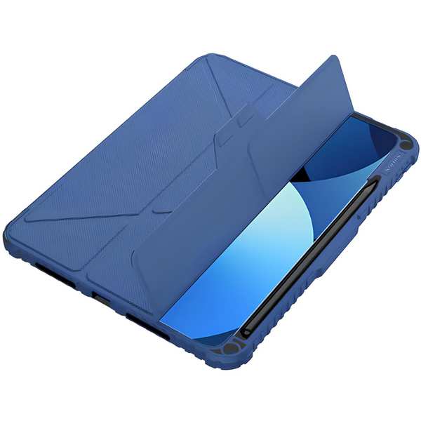 کاور کلاسوری نیمه شفاف آیپد پرو 13 2024 بامپردار نیلکین Bumper Leather Case Pro - تصویر 9