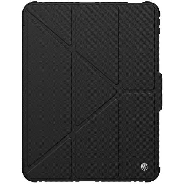 کاور کلاسوری نیمه شفاف آیپد پرو 11 2024 بامپردار نیلکین Bumper Leather Case Pro - تصویر 3