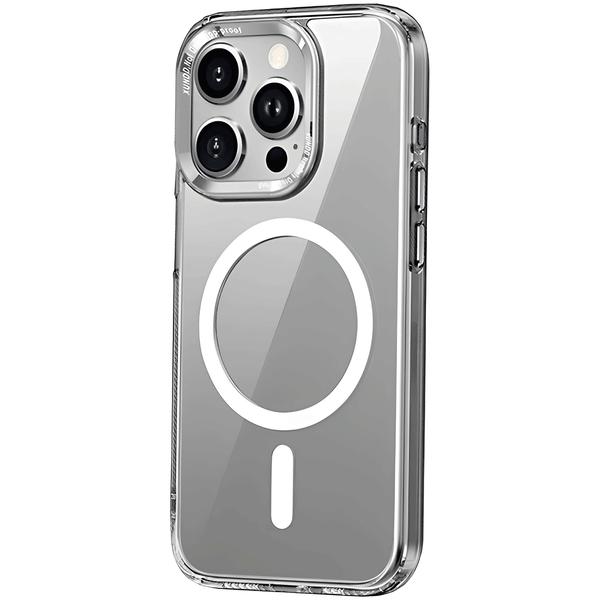 قاب مگ سیف شفاف آیفون 15 پرومکس یاندو Wisely