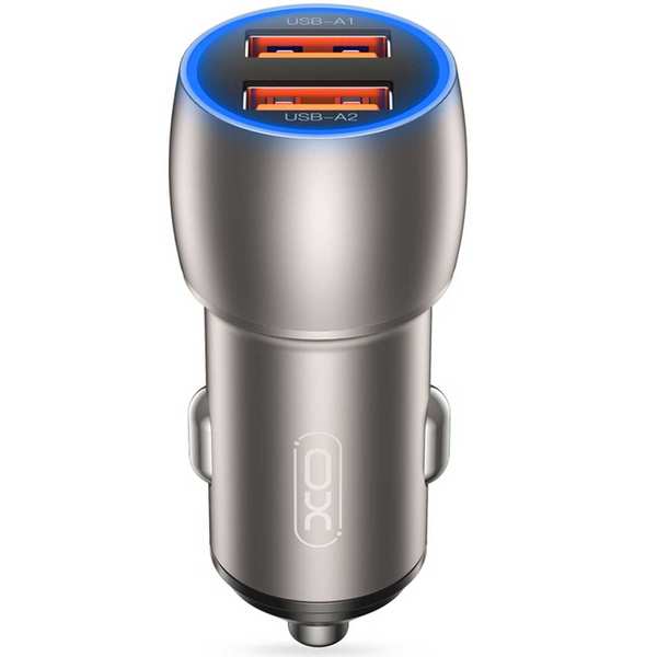 شارژر فندکی فست شارژ ماشین 36 وات ایکس او CC52