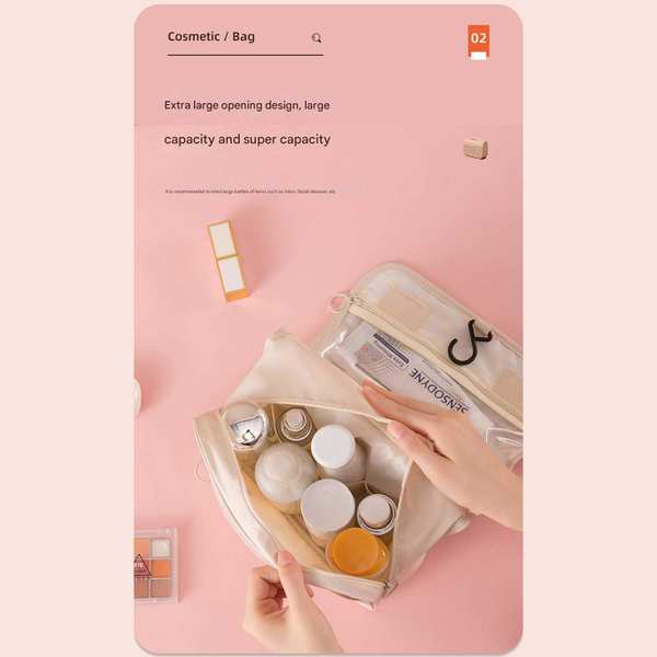 کیف لوازم آرایشی و بهداشتی مسافرتی New hook bag - تصویر 17