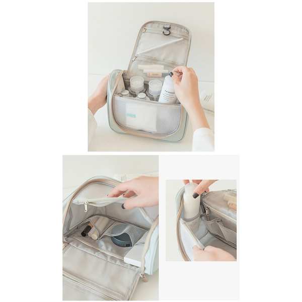 کیف لوازم آرایشی و بهداشتی مسافرتی چد منظوره دارای قلاب آویز برلیانس Flos Hook Bag - تصویر 15